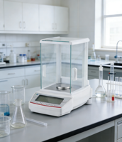 Balance analytique de haute précision 0,1 mg TA-A |   Balance de laboratoire numérique 0,0001g 100g 210g 220g avec écran de protection en verre à 4 portes et exportation de données