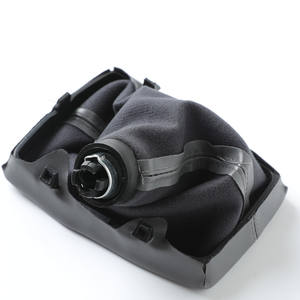 FUXIN - Funda de Piel Gris para Palanca de Cambios de Coche, 5ª y 6ª Marcha, para Audi A4 - Product Image 5