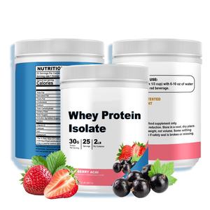OEM bubuk Protein Whey Creatine Sport suplemen nutrisi penggemuk otot gemuk badan pre-workout bedak - Product Image 3