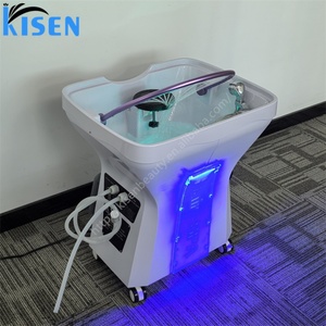 KISEN Precio de Fábrica Lavacabezas Portátil para Spa Capilar, para Salón de Belleza y Cama de Masaje, con LED - Product Image 2
