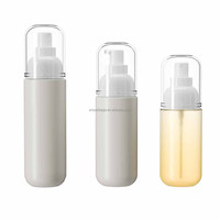 Flacon pompe mousse 100ml 120ml 150ml en PET vide avec pompe pour shampoing, mousse autobronzante, logo personnalisé, vente en gros