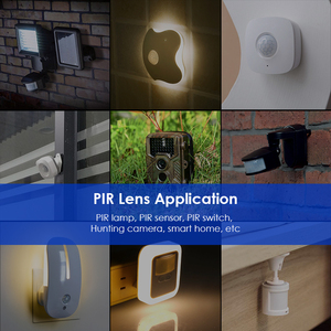 Lente de Sensor Infrarrojo de Alta Calidad, Lente Fresnel PIR, Lentes de Plástico HDPE, Lentes para Interruptores de Sensor de Luces LED, Lente de Sensor Infrarrojo - Product Image 6