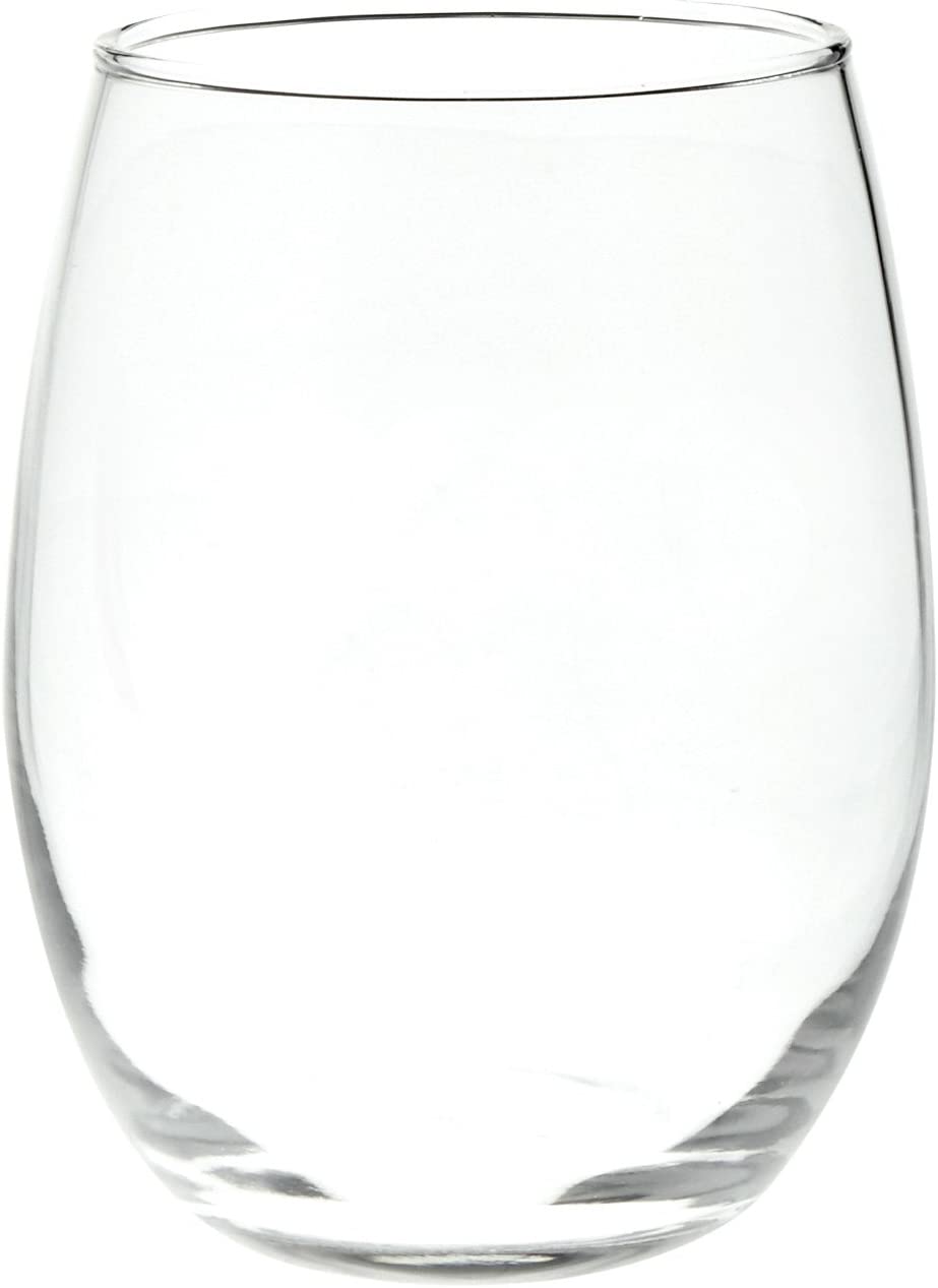 450ml Stemless Wine Glasses  15 oz