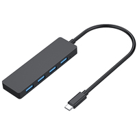 4 ports USB3.0 HUB USB Splitter Haute Vitesse Station D'accueil pour Ordinateur Portable