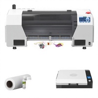 Nouvelle machine d'impression textile DTF A3 13 pouces avec tête XP600 et four, pour T-shirts, Android, à pigment, à prix compétitif, depuis entrepôt européen
