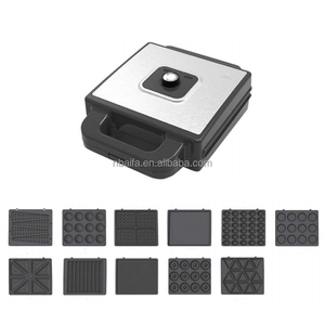 Aifa 3/5/7/12 en 1 machine à sandwich détachable machine à gaufres électrique petit déjeuner grille pain grill sandwich pour la cuisine - Product Image 2