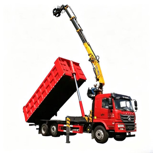 Grúa telescópica forestal Dayun con garra para basura, grúa hidráulica montada en camión, cargador industrial de 5 toneladas - Product Image 1