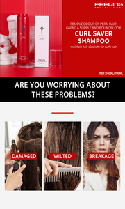 Juego de champú y acondicionador para rizos Curl que define el cuidado del cabello para cabello rizado y coily, mejora el rebote y reduce el frizz - Product Image 2