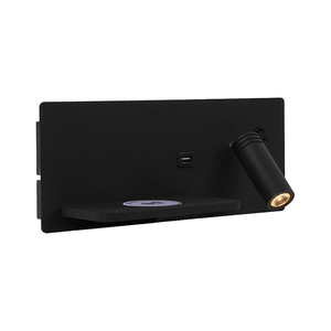 Lumière murale LED <span class=keywords><strong>d</strong></span>écorative pour intérieur, maison, hôtel, 3w+5w, avec charge sans fil et <span class=keywords><strong>port</strong></span> USB - Product Image 3