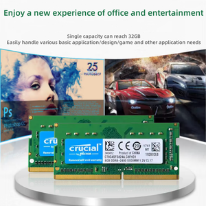 Crucial <span class=keywords><strong>RAM</strong></span> DDR4 <span class=keywords><strong>4GB</strong></span> 8GB 16GB 2133 2400 2666 Mhz SODIMM PC4 3200 19200 21300 260PIN 25600 V <span class=keywords><strong>Laptop</strong></span> <span class=keywords><strong>Ram</strong></span> DDR4 - Product Image 6