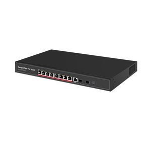 S5800WP-8G-2S-BT 2* SFP+8* พอร์ต PoE+1*พอร์ตคอนโซล+สวิตช์ L2 ManagedPoE สำหรับใช้งานไร้สาย Lan FTTX ใช้ใยแก้วนำแสง Zikun - Product Image 3