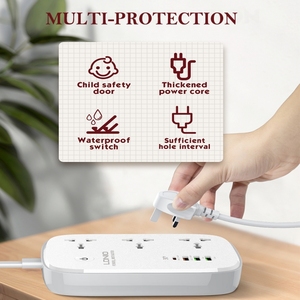 LDNIO SCW3451 WIFI Smart Universal Power Strip 3 Cửa Hàng + 1 PD + 1QC 3.0 + 2 Công Tắc Ổ Cắm Điện Đầu Ra Cao Tự Động ID - Product Image 4