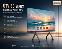 Pantalla de Conferencia Todo en Uno con LED COB, Ahorro de Energía, Visión HD, Compatible con Múltiples Dispositivos para Reuniones y Aulas
