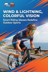 Lunettes <span class=keywords><strong>de</strong></span> sport intelligentes tendance pour le cyclisme, longue autonomie, lecteur <span class=keywords><strong>de</strong></span> musique, commande tactile, étanches IPX5, IA - Product Image 4