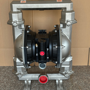 Pompe à diaphragme pneumatique en acier inoxydable 316, pompe industrielle à air comprimé pour eaux usées, diesel et irrigation, YC-PDYX80 - Product Image 1