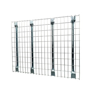 Almacenamiento de almacén galvanizado 50*100 malla tipo acampanado tamaño de malla cubierta de malla metálica de acero para estante de paleta estantes a granel de larga duración - Product Image 5
