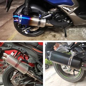 Silencieux d'Échappement Universel en Acier à Double Trou de Sortie pour Moto <span class=keywords><strong>Z900</strong></span> GSXR750 R6 R3 ER6N - Product Image 3