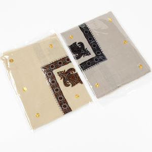 Bufanda árabe para hombre bordado <span class=keywords><strong>Lotus</strong></span> Yemeni Shemagh bufanda chal islámico masculino bufanda azteca musulmán Homme Hijab hombre turbante - Product Image 3