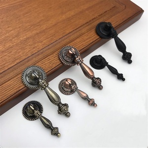 Tirador de un solo orificio de aleación de zinc, moderno, ligero, con diseño de mariposa, para puertas de armario, cajones y muebles. - Product Image 4