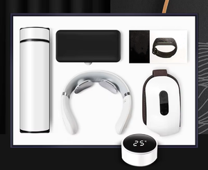 Regalos IStapromo, Juegos de Regalo VIP de Navidad, Masajeador de Ojos, Pulsera Inteligente, Bolígrafo de Masaje de Cuello, Cuaderno A6, Juego de Regalo Saludable para Personas Mayores - Product Image 3