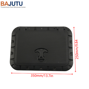 <span class=keywords><strong>Kayak</strong></span> thay thế phụ kiện Màu Đen 35*25cm phong cách Mỹ Hatch bìa với M4 * 25 ốc vít cho <span class=keywords><strong>Kayak</strong></span> thuyền đánh cá & Sống mồi Wells - Product Image 2