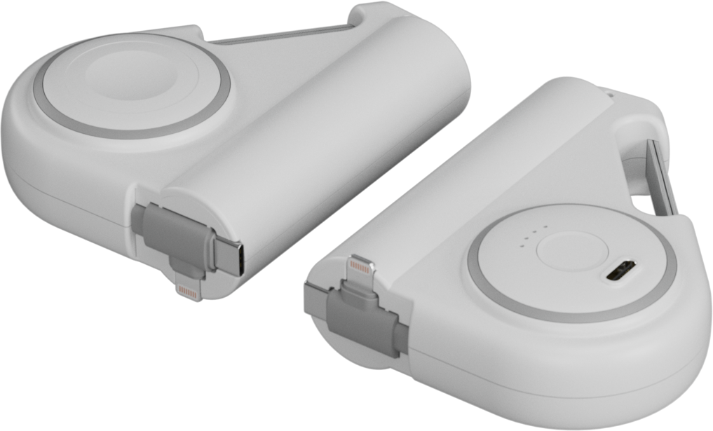 Orologio bianco in carica