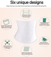 Ceinture de soutien de maternité CONRIDA élastique et réglable, 100% coton, douce, respirante, pour femmes enceintes