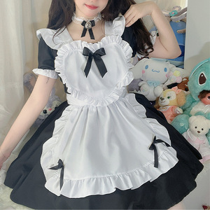 Costume Cosplay japonais classique pour femmes, <span class=keywords><strong>2022</strong></span>, vêtement Kawaii, tablier, tenue de demoiselle d'honneur d'école, robe de princesse Lolita de fête - Product Image 1