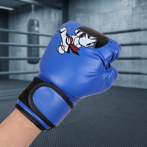 Guantes de Boxeo MMA Profesionales Dawnforce 2026, Medios Dedos, para Edades de 5 a 7 Años, Cierre de Material PU, Ajuste Universal, para Combate Libre - Product Image 3