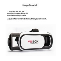 Casque VR de 2e génération, boîte de lunettes VR, réalité virtuelle, jeu 3D intelligent monté sur la tête, expérience immersive