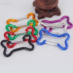 High Quality <strong>Dog</strong> Bone Shaped Aluminum Alloy Snap <strong>Hook</strong> with Customizable Logo for Bags or AirPods - Product Image 5