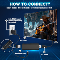 Topleo bâton de jeu vidéo intelligent 4k tv box Linux rétro classique console jeu bâton de jeu vidéo