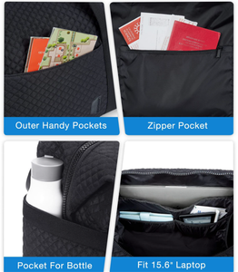 Bolsa de Viaje Acolchada Impermeable, Bolsa de Deporte, Bolsa de Yoga, Bolsa de Mano, Bolsa de Gimnasio para Fin de Semana - Product Image 6