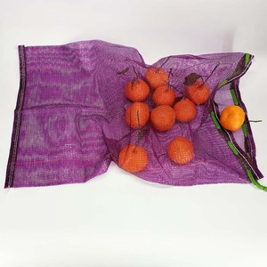 Sacs en filet 42x60 cm, en plastique, pour oignons, couleurs rouge, vert, jaune, sacs en filet tubulaire PP personnalisés pour légumes. - Product Image 2