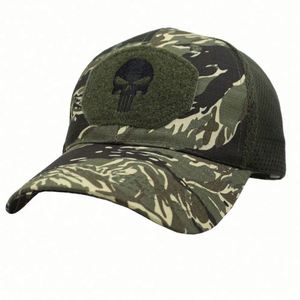 Casquette de baseball camouflage en coton réglable pour l'extérieur, style jungle, en gros, directement de l'usine, en stock en vrac - Product Image 4