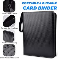 9 cepli PU deri oyun kartı klasörü, kart albümü, kart kitabı, kart tutucu, TCG spor kartı koruyucusu