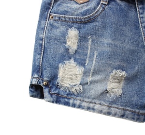 Custom Jeans <b>Shorts</b> OEM Design Customized Fashion Women Summer Denim <b>Shorts</b> Women Jeans Cheep - Product Image 4
