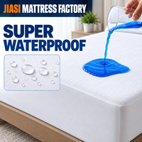 Protège-matelas matelassé respirant et silencieux à poches profondes, imperméable, pour lits Queen et King, vente en gros