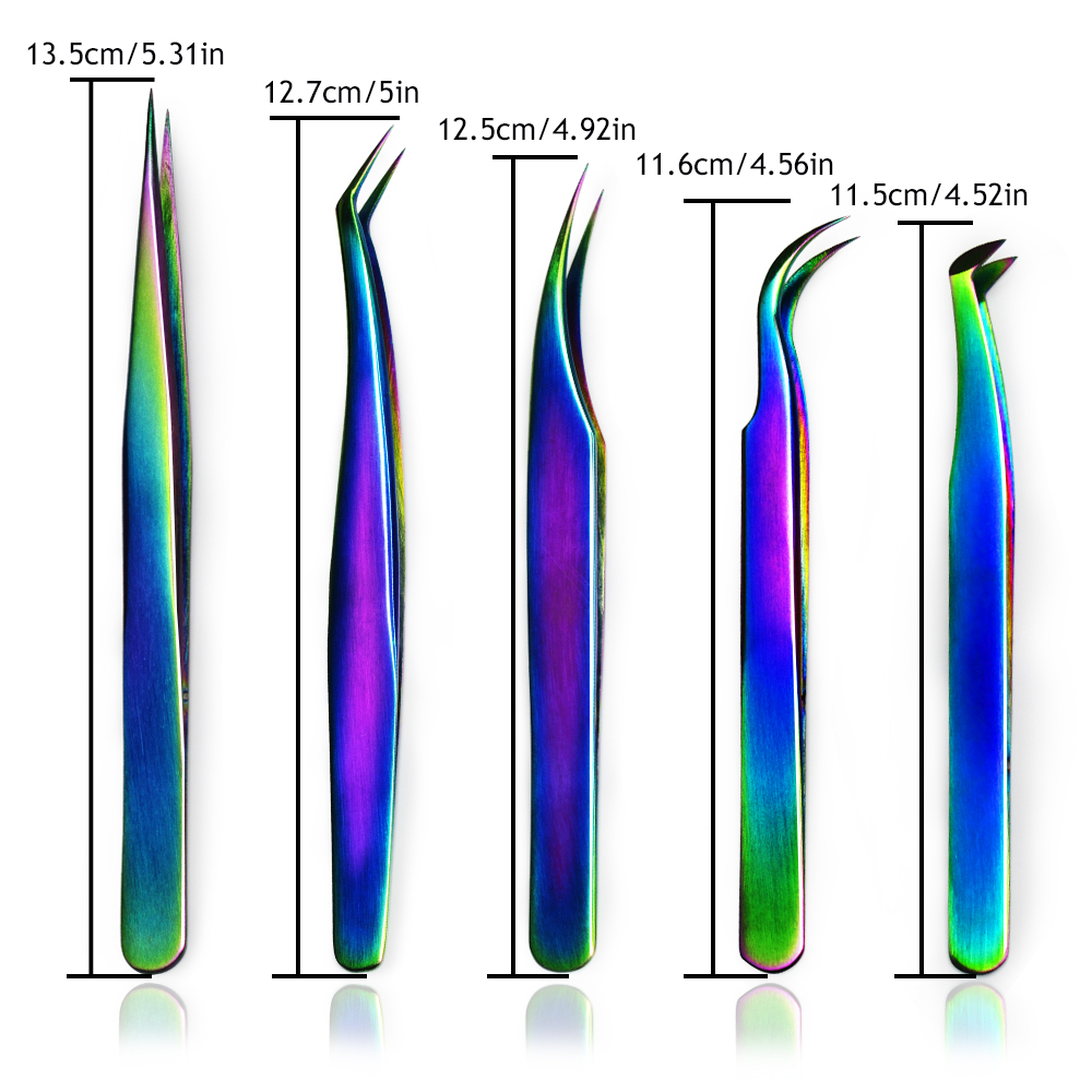 2021 новый стиль Пинцет для ресниц индивидуальная этикетка Цветные Пользовательские пинцеты для ресниц