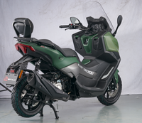 Scooter de tourisme haute performance à démarrage sans clé, ABS, 300cc, 4 temps, refroidissement par eau, Euro5, EFI, réservoir de 8L, pour adultes
