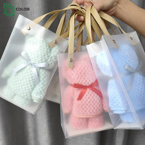 Ventas calientes Tienda de fábrica Mejor regalo Venta al por mayor Etiqueta privada Lindo oso Ducha Microfibra Juegos de regalo suave Toallas faciales - Product Image 3