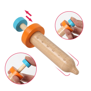 Nuova vendita calda di simulazione medico infermiere medico finte medico in legno <span class=keywords><strong>giocattolo</strong></span> gioco Set accessorio medico <span class=keywords><strong>borsa</strong></span> per bambini - Product Image 5