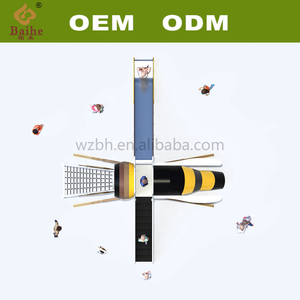 BAIHE Big Bee Landscape Playsets Iron PE Series Equipo de juegos <span class=keywords><strong>para</strong></span> exteriores Hecho de plástico duradero <span class=keywords><strong>para</strong></span> Camp Resorts City Parks - Product Image 3