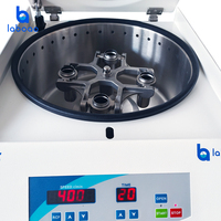 Laboao High Efficiency Multi-tube Low Speed Centrifuge LCD Display Lab Equipment
