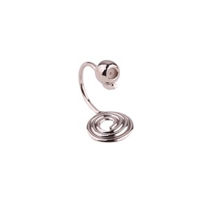 <b>Clip</b>-on Earrings Mosquito Coil Shape Pure Copper Electroplated Unisex Everyday Wear - Product Image 5