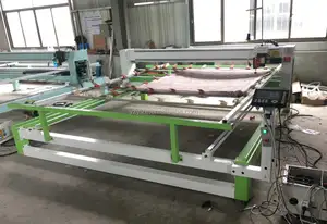Padrão Automático Única Agulha Costura Quilter Braço Longo Computadorizado Única Agulha Quilting Máquina Para Quilt Sheets Bedding