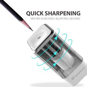 <span class=keywords><strong>Taille</strong></span>-<span class=keywords><strong>crayon</strong></span> électrique Tenwin 8006 Cadeau promotionnel <span class=keywords><strong>facile</strong></span> à utiliser pour écrire et dessiner - Product Image 3