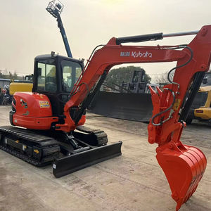 Excavadora compacta Kubota U40 usada de alto rendimiento, oscilación de cola cero, bajo consumo de combustible con informe de maquinaria - Product Image 1