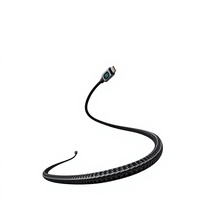 LKTOP 100W Kabel Transfer Data Layar Digital Paduan Aluminium Port USB-C Ganda untuk Aksesori Drone DJI 1 Meter