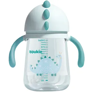 Nouveau design 2020 gobelet d'eau pour bébé avec paille biberon d'entraînement pour enfants gobelet pour bébé